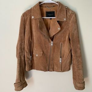 Marc New York Suede Moto Jacket